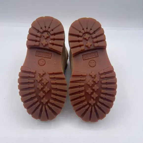 Timberland Premium 6in Waterproof Beige Nubuck Boots Toddler 7 - Picture 8 of 8